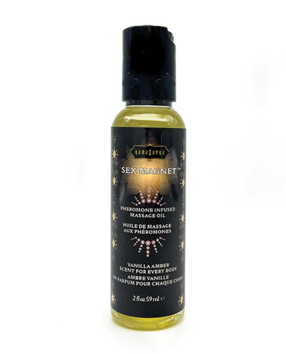 Kama Sutra Pheromone Massage Oil With Vanilla Amber Fragrance