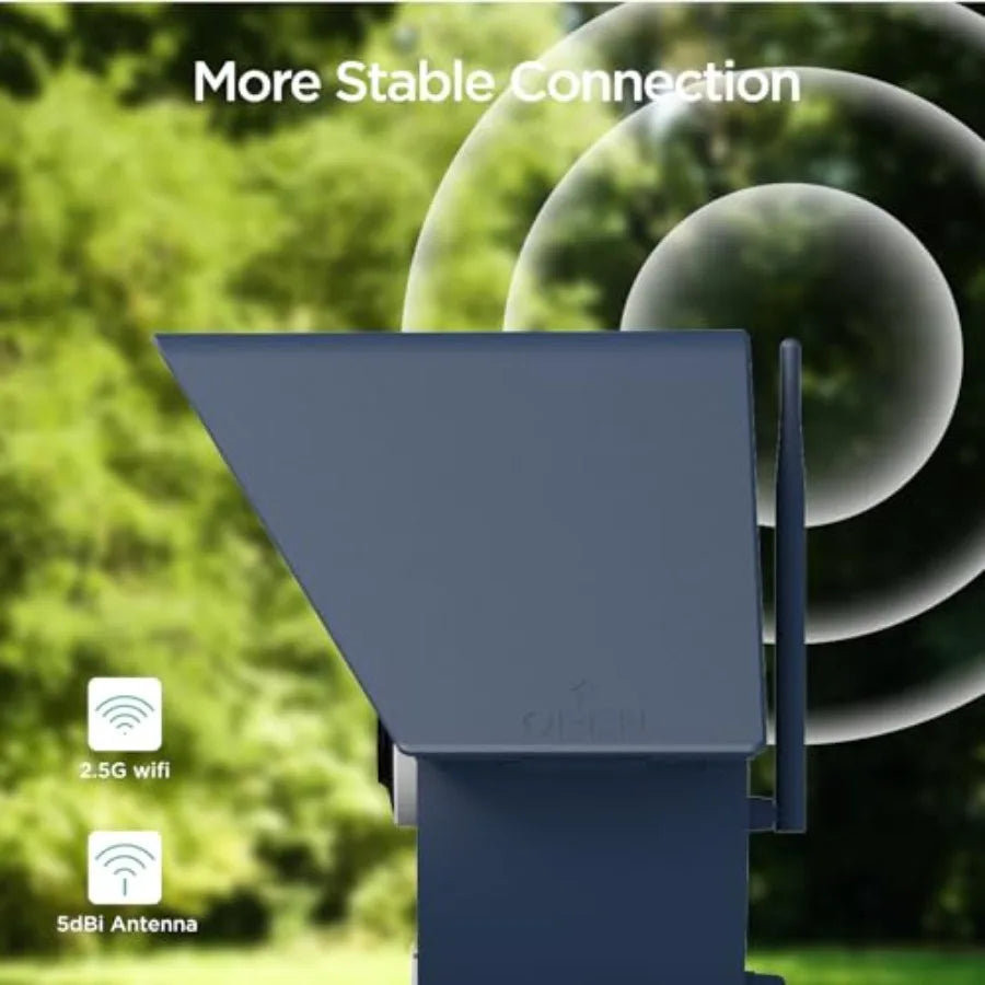 Smart Bird Feeder with Camera, Birds Watching Camera, Auto Capture Birds Videos Motion Detection, AI Identify Species, Wireless