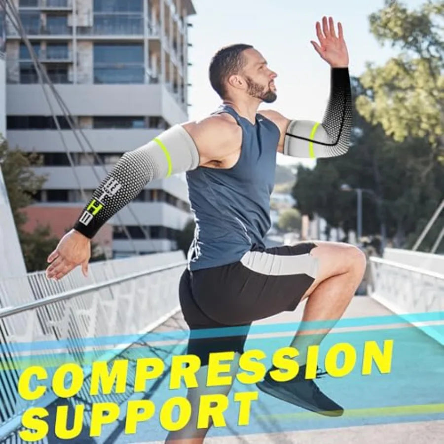 beister UV Sun Protection Cooling Compression Sleeves Arm Sleeves Men Women Cycling