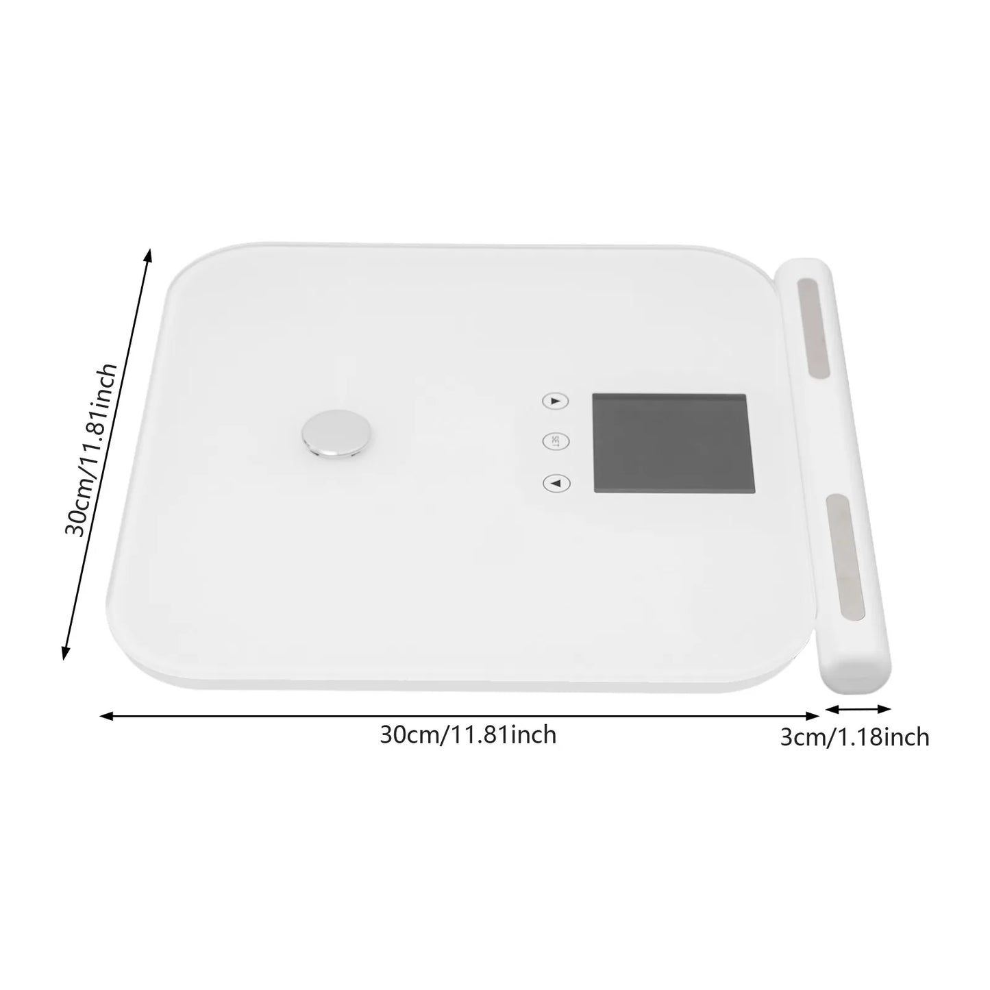 Multifunctional Intelligent Electronic Scale For Home And Professional Use Body Fat Scale With 8 Electrode Precision Measurement