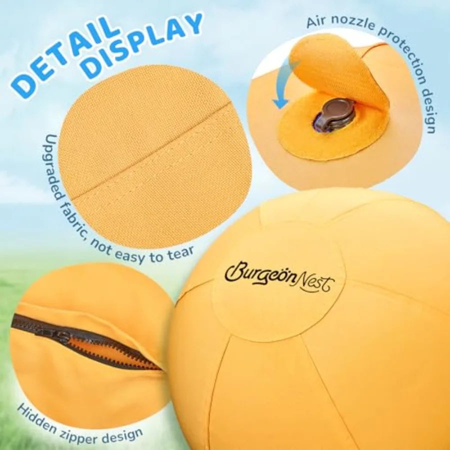 25'' Herding Ball for Dogs Herding Ball for Australian Shepherds Cattle Border Collies and Medium/Large Breeds Outdoor Dog/Hors
