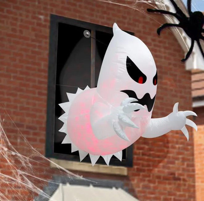 Halloween Inflatable Ghost Decor For Outdoor Lawn And Patio