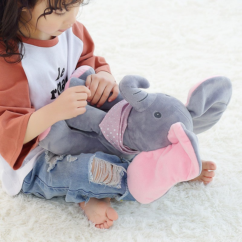 Anpassbarer musikalischer Plüschelefant für Kinder