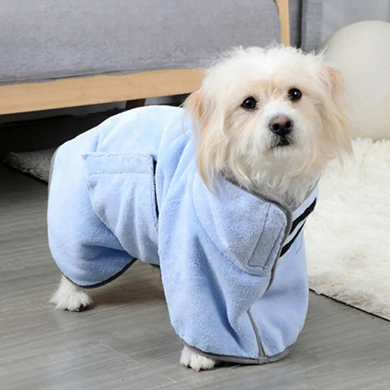 Ultra Absorbent Fast Drying Microfiber Pet Bathrobe Towel