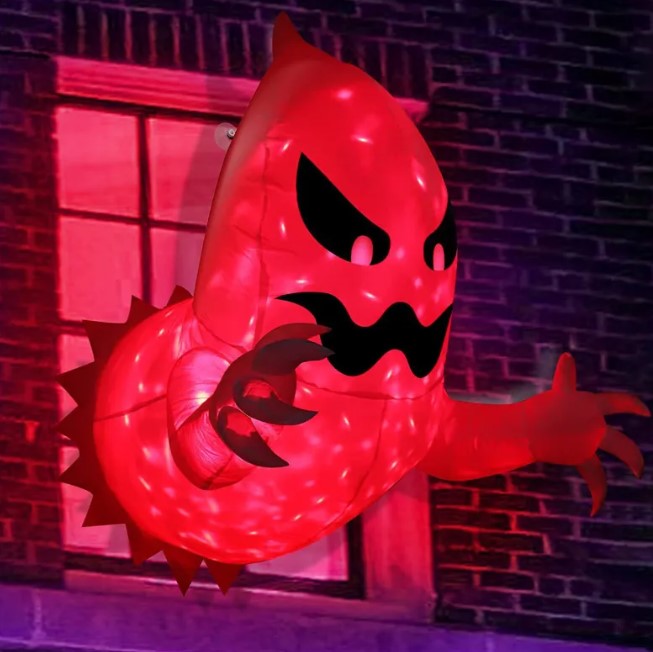 Halloween Inflatable Ghost Decor For Outdoor Lawn And Patio