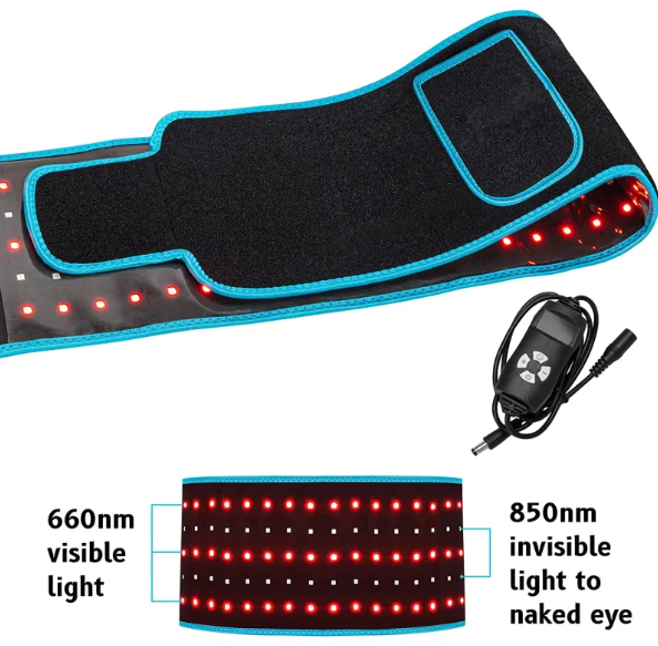 Infrared Led Heating Belt Therapy Device For Muscle Relief