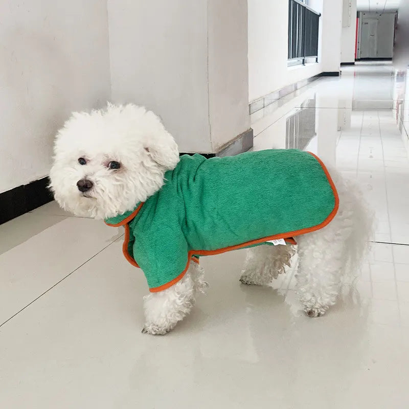 Ultra Absorbent Fast Drying Microfiber Pet Bathrobe Towel