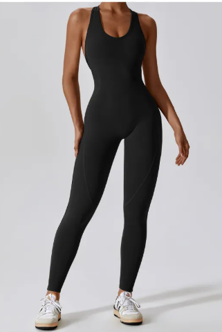 Combinaison de yoga et fitness pour femme