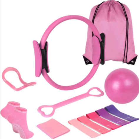 Premium 13 Piece Yoga Pilates Exercise Set For Home Fitness