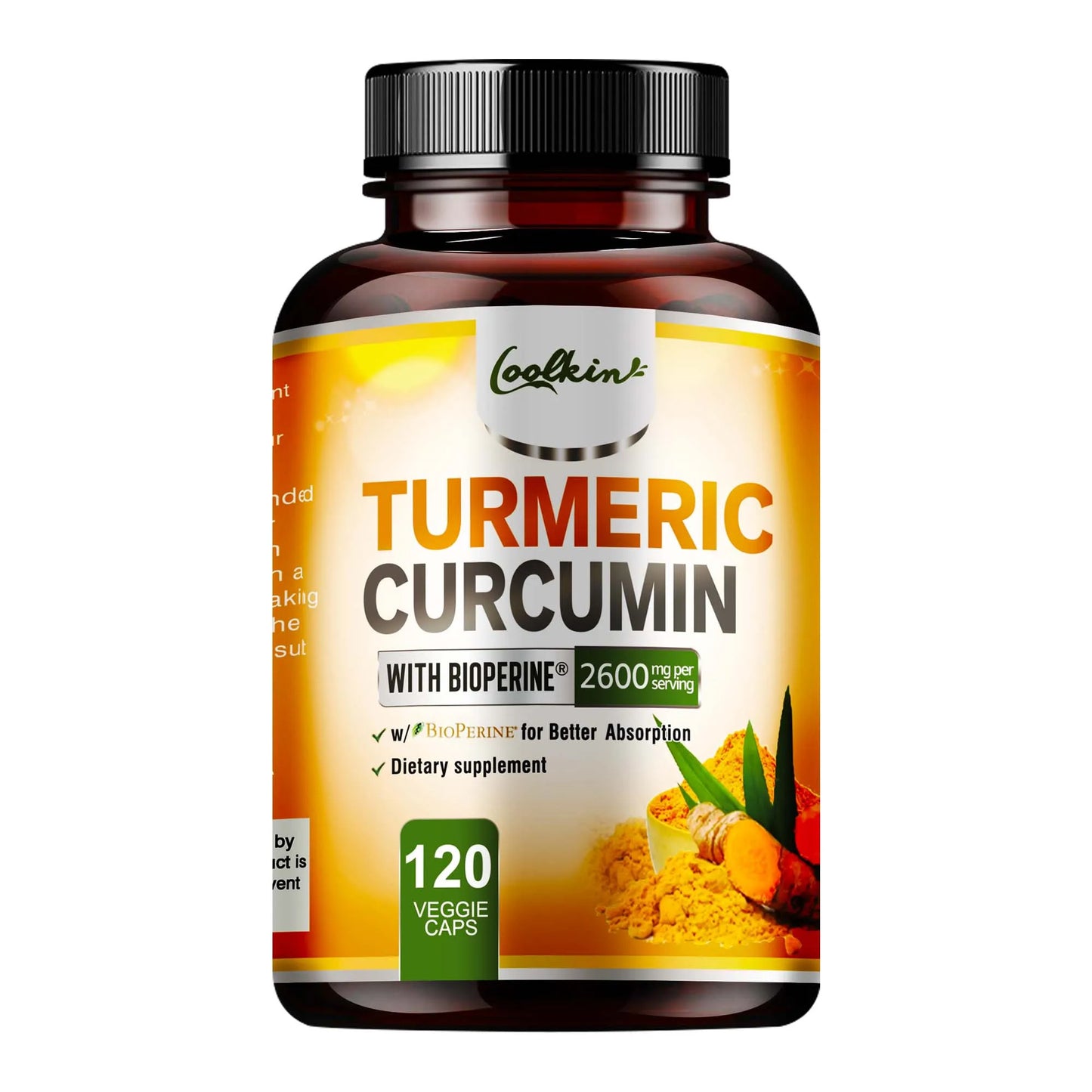 Coolkin Turmeric Curcumin With Bioperine Highly Absorbable Supplement