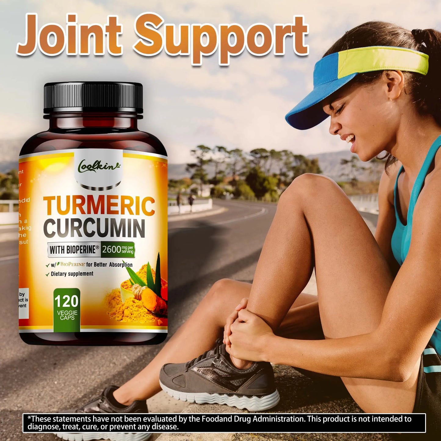 Coolkin Turmeric Curcumin With Bioperine Highly Absorbable Supplement