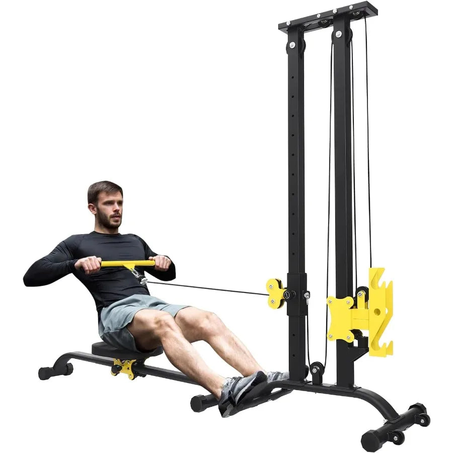 Rowing Machine, Foldable Rowing Machines for Home with 220lb Weight Capacity, 14 Levels Adjustable Resistance, Multifunctional H