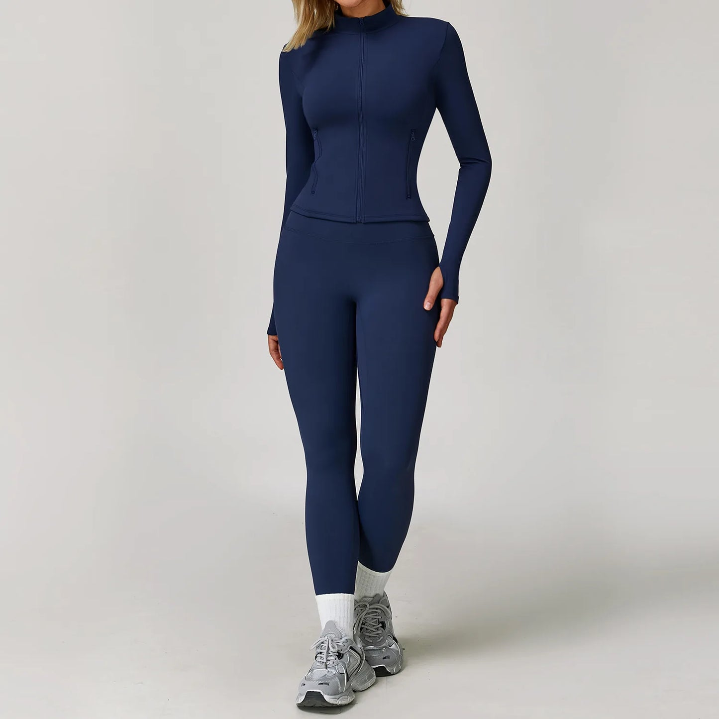 3PCS Gym Set Women Yoga Bra Jacket High Waist Workout Scrunch Leggings Shorts Sports Suit 2 Pieces Yoga Set Fitness Clothes
