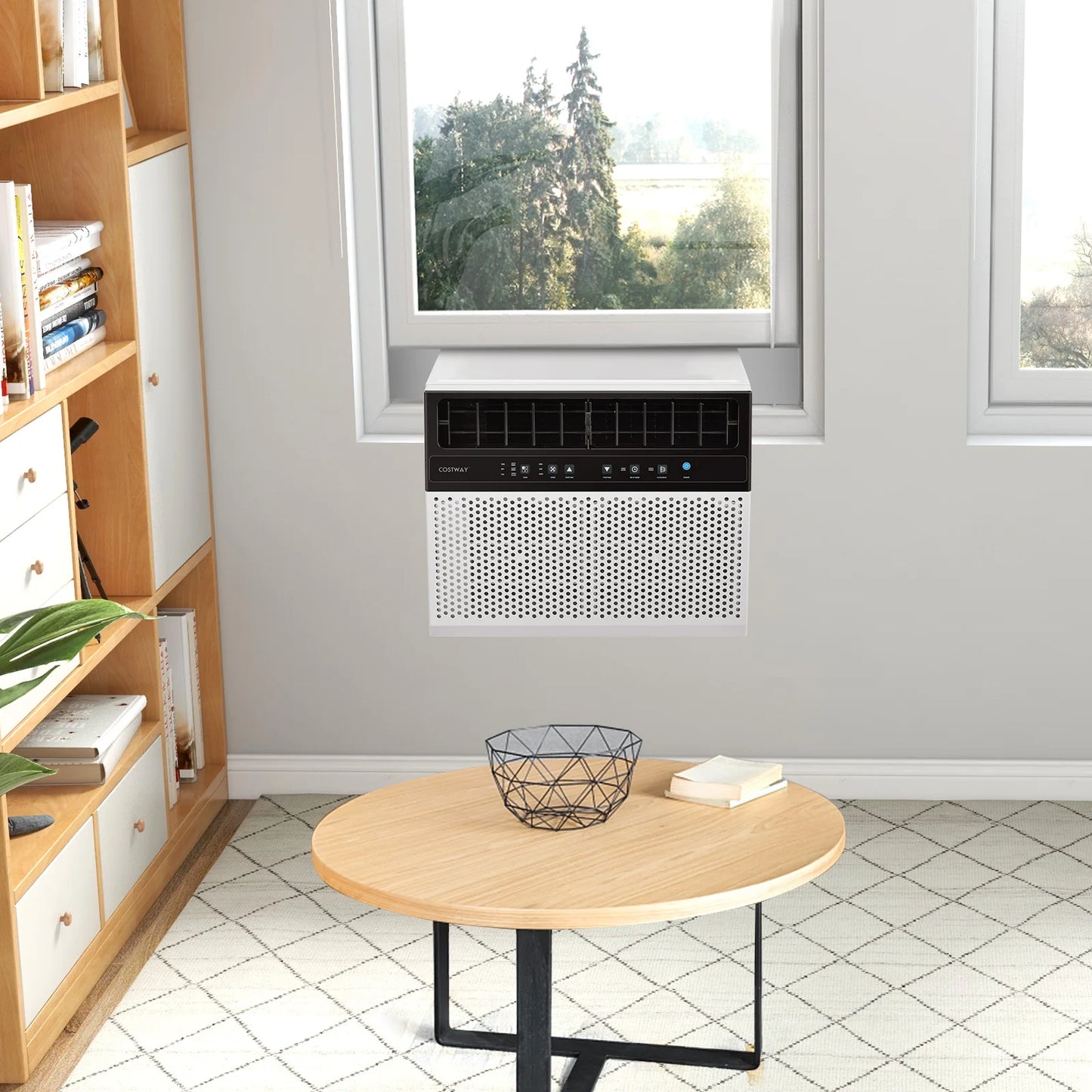 12000 BTU Window Air Conditioner w/ Remote, LED Control Panel, up to 400 Sq.Ft.