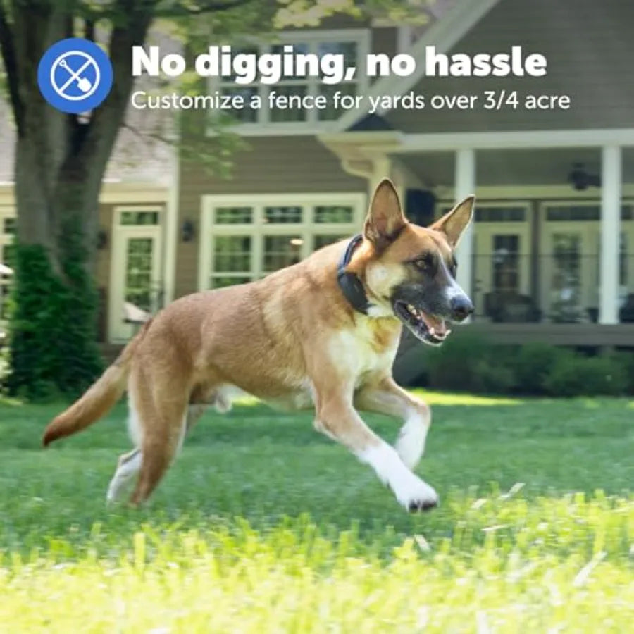 Guardian GPS Dog Fence - Advanced AccuGuard Technology - Wireless Virtual Fence - No Subscription Required - Waterproof Collar
