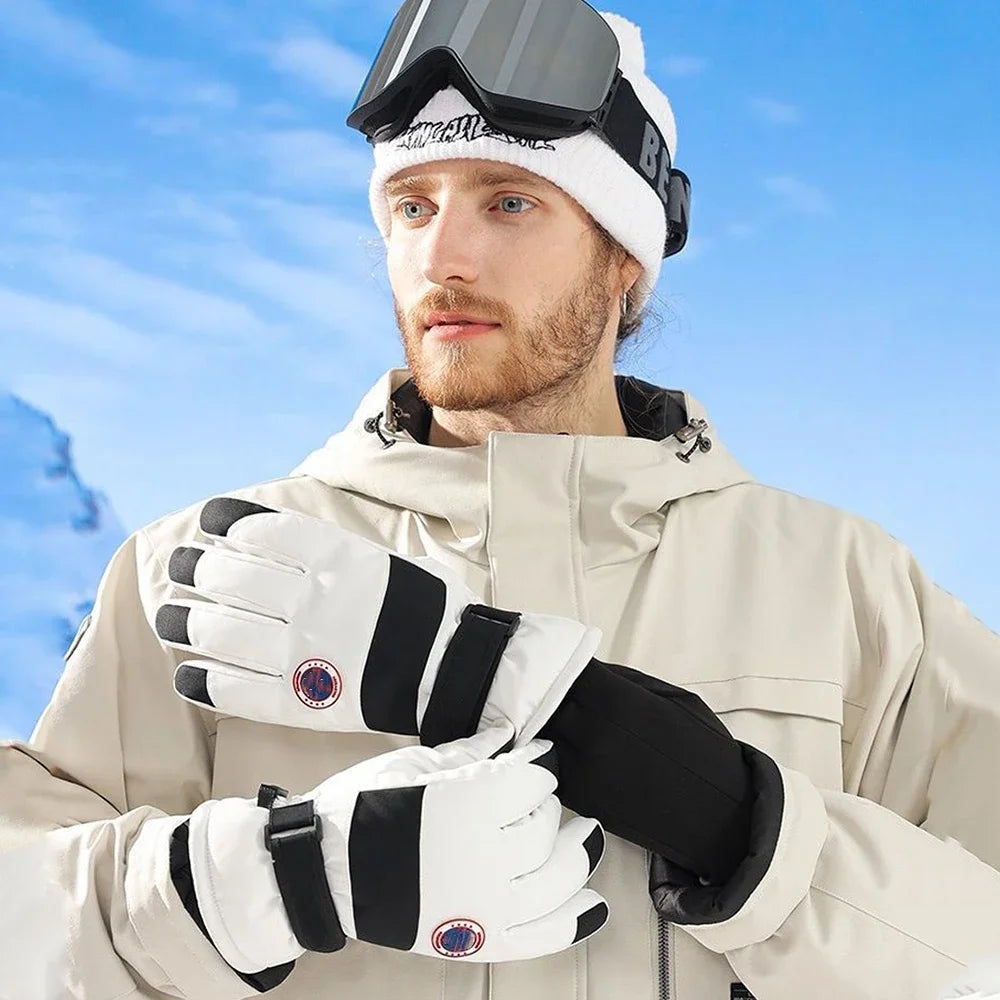 Ski Gloves Liners Thermal Warm Touch Screen Gloves ,Suit for Winter Men &Women Cycling&Running Thin & Lightweight