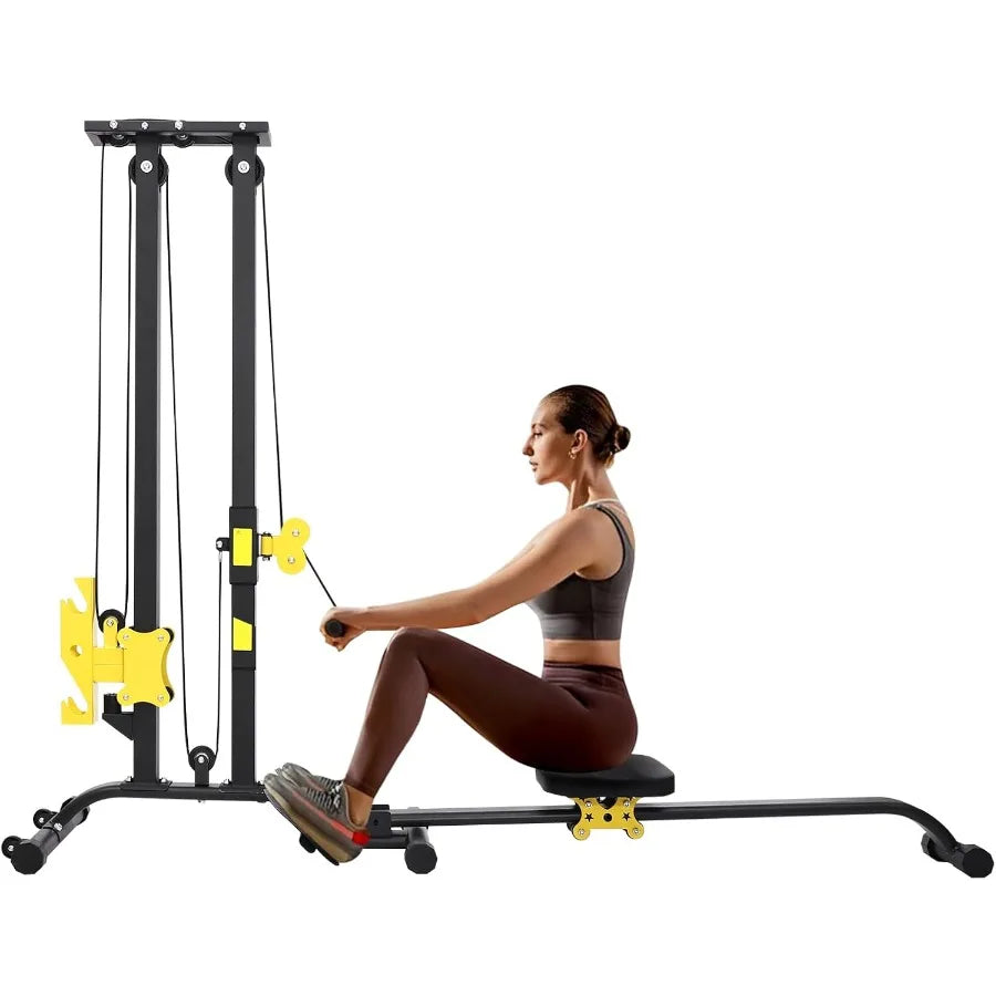 Rowing Machine, Foldable Rowing Machines for Home with 220lb Weight Capacity, 14 Levels Adjustable Resistance, Multifunctional H