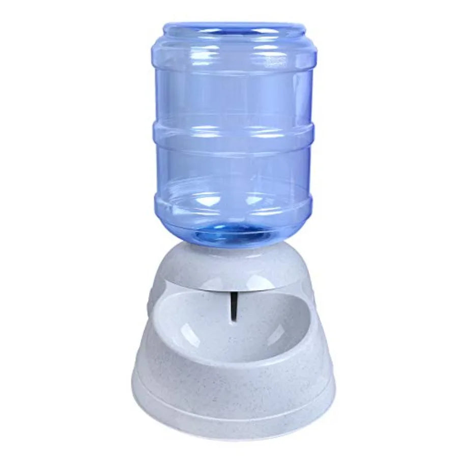 Pet Water Dispenser Station - 3 Gallon/11L Replenish Pet Waterer for Large Dog Cat Animal Automatic Gravity Water Drinking Foun