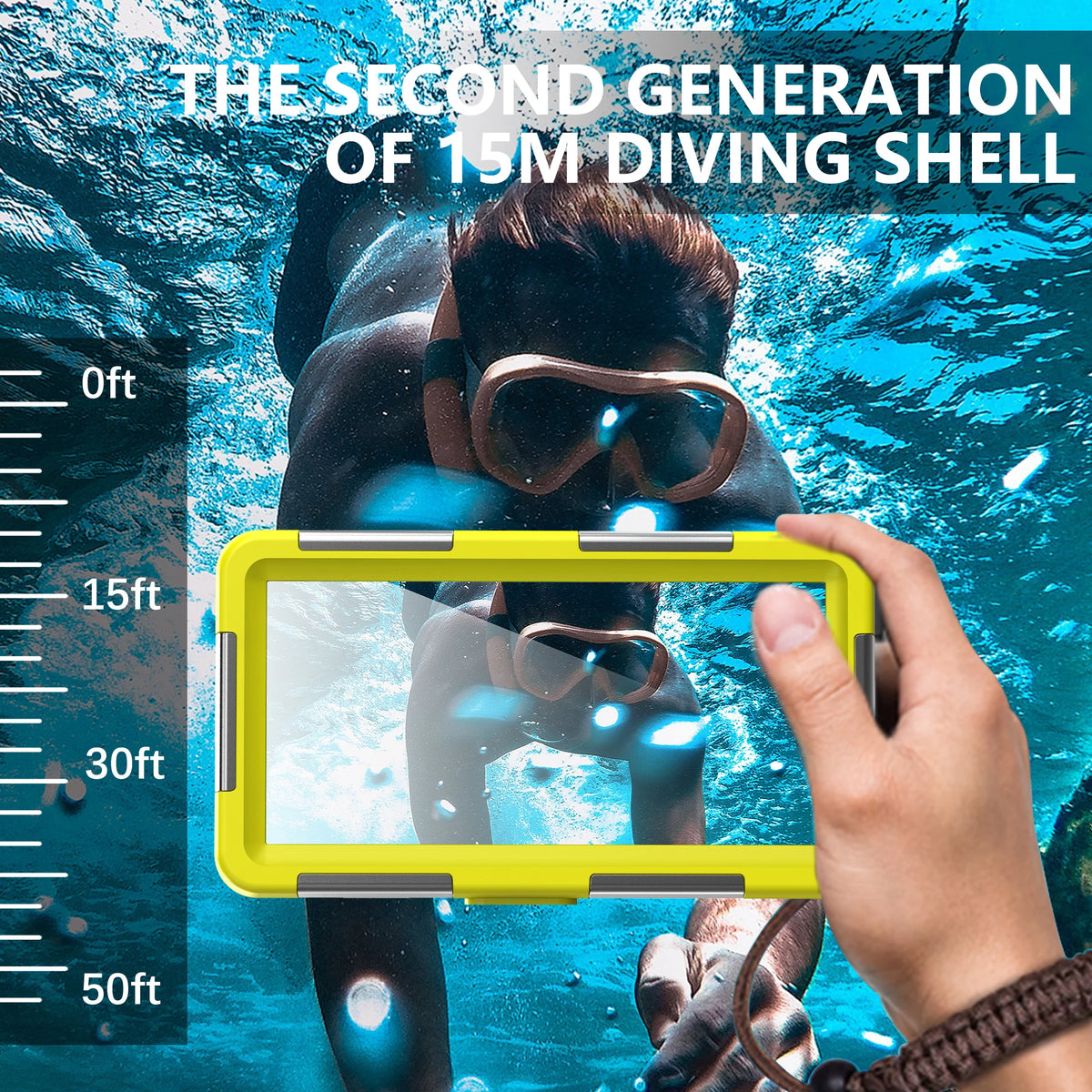 Universal Waterproof Phone Case for Diving and Underwater Photography
