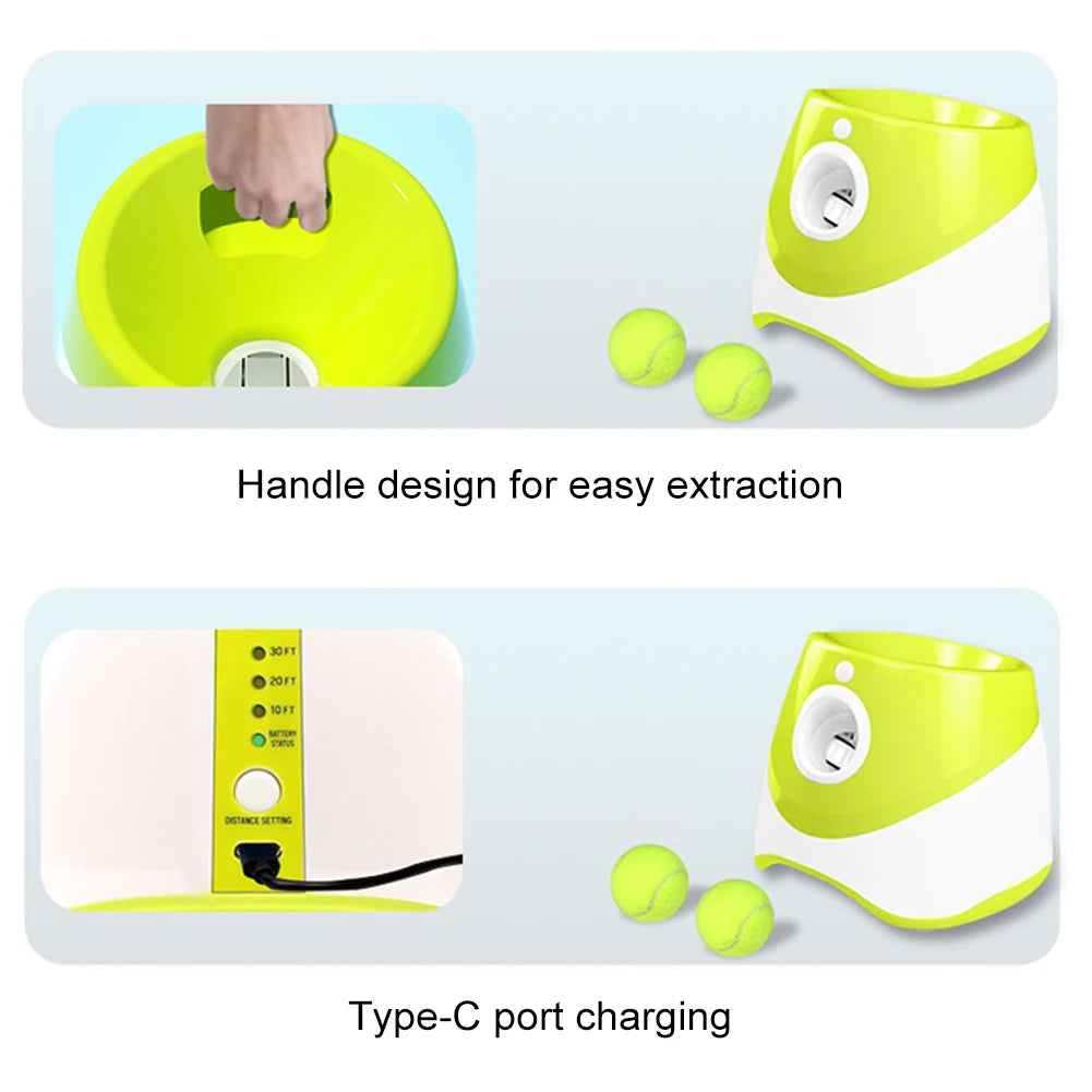 Automatic Dog Ball Thrower With 3 Balls