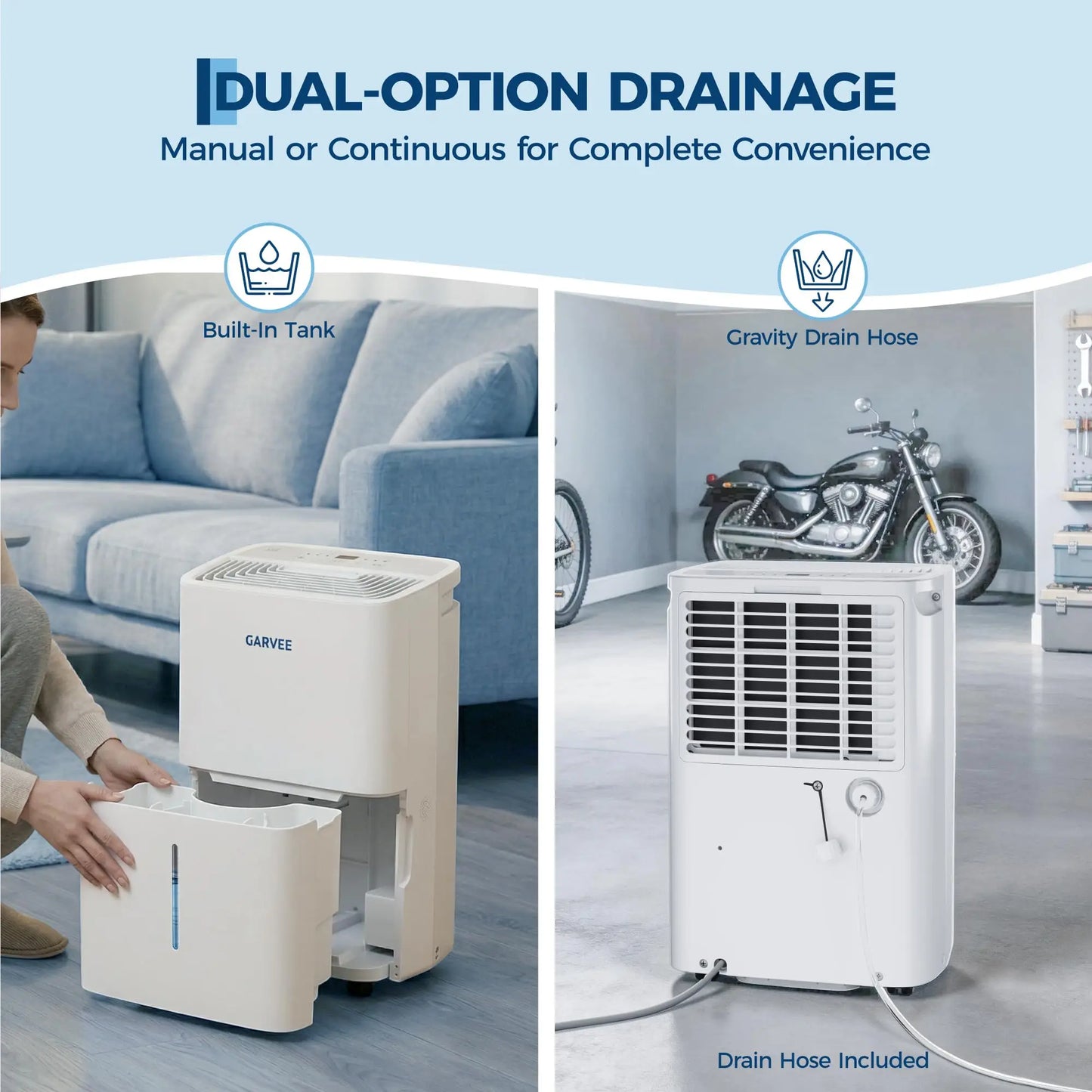 Portable 35 Pint Dehumidifier For Home Basement Bathroom, Up To 4,500 Sq Ft, Quiet Compact Unit With Reusable Filter