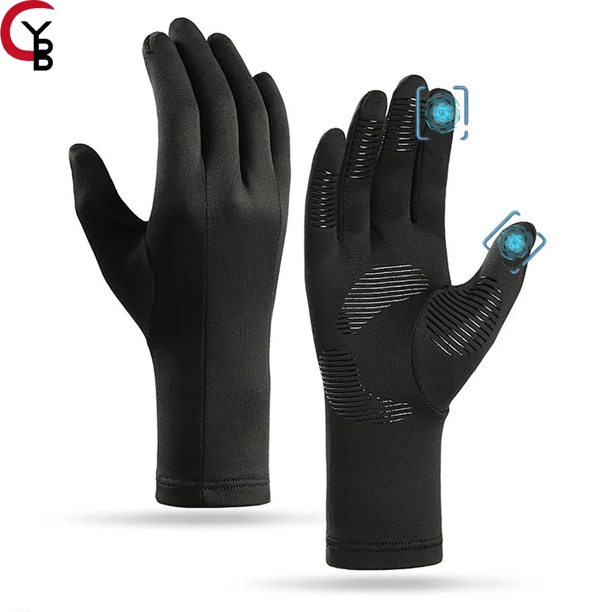 Ski Gloves Liners Thermal Warm Touch Screen Gloves ,Suit for Winter Men &Women Cycling&Running Thin & Lightweight
