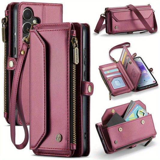 WeForDesign Samsung Galaxy RFID Wallet Case With 7-Card Holder