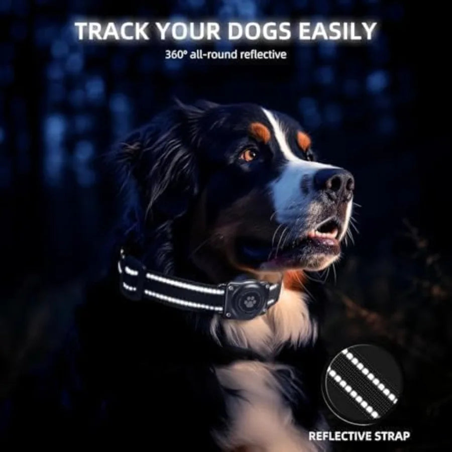 Mini GPS Tracker for Dogs and Cats Smart Pet Activity Tracker with Apple Find My Compatibility No Monthly Fee Anti-Lost Finder