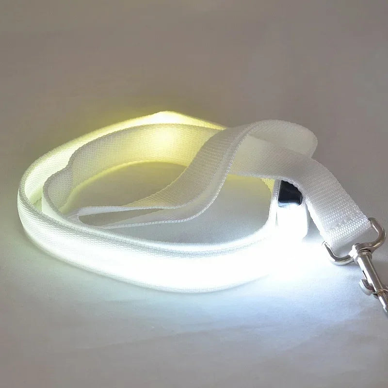 Flashing Leash Leash Rope Harness Collar Electronic Glowing Dog Light Dog LED Dog Pet Luminous Safety Up Accessories For Lead