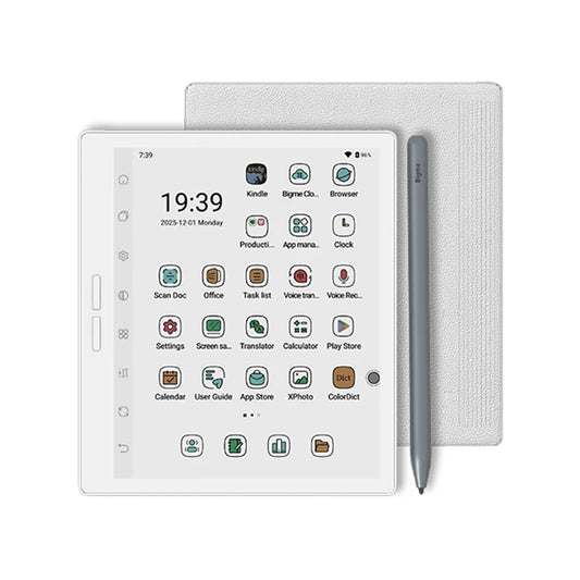 Bigme B751C S Color E-ink E-Reader, 7'' Eye-Comfort 36-Level Front Light Electronic Book, 4+64GB, Android 14, Paper-Like eBook