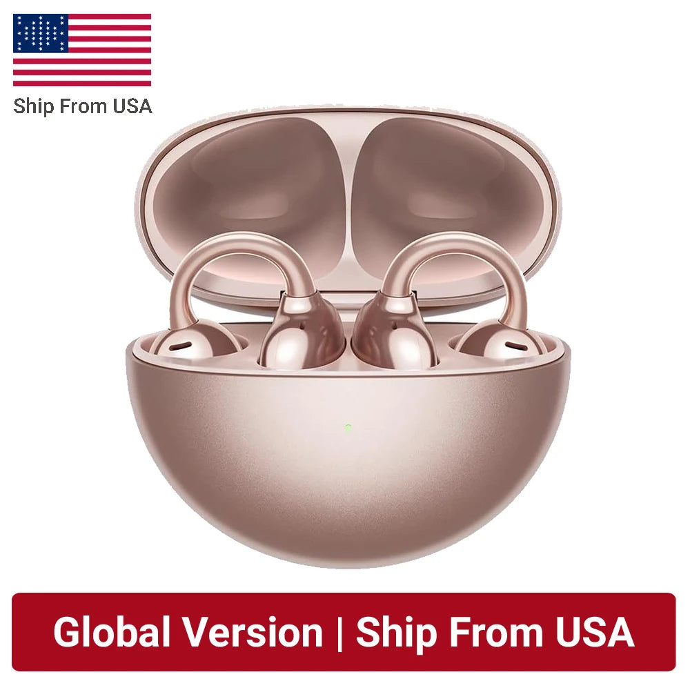 HUAWEI FreeClip,Open-ear Wireless Headphones,Ultimate Sound,compatible with iOS and Android,8 Hours Long Battery Life,