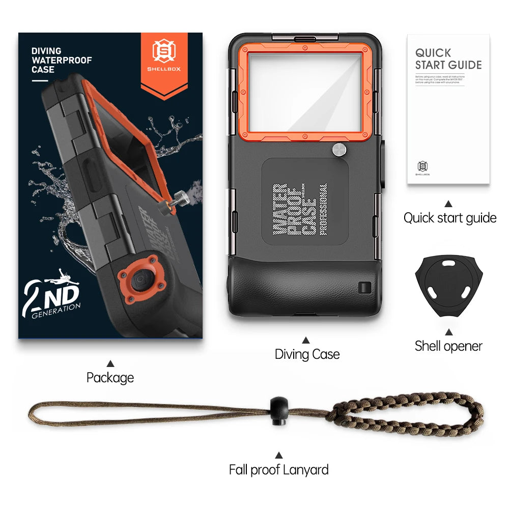 Universal Waterproof Phone Case for Diving and Underwater Photography