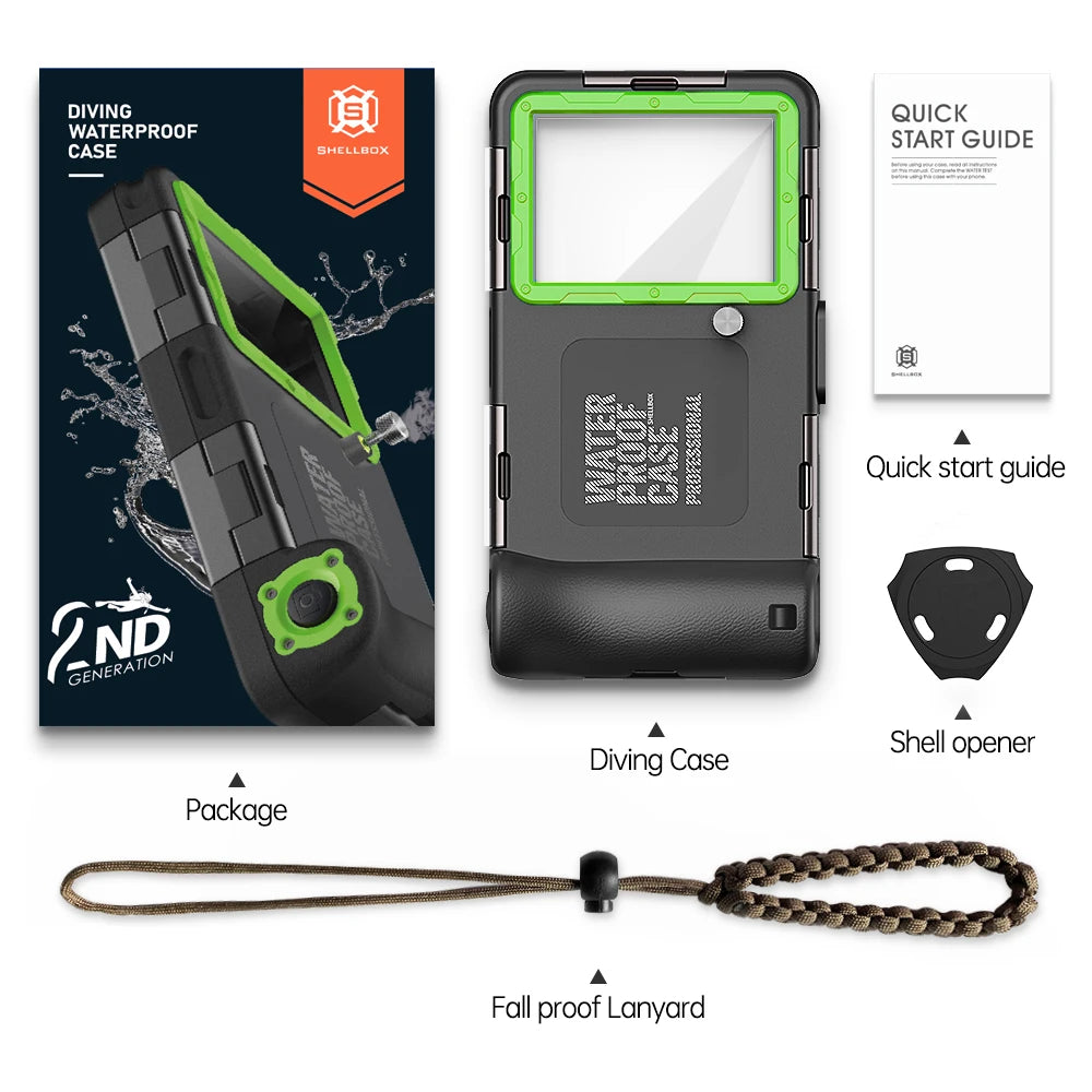 Universal Waterproof Phone Case for Diving and Underwater Photography