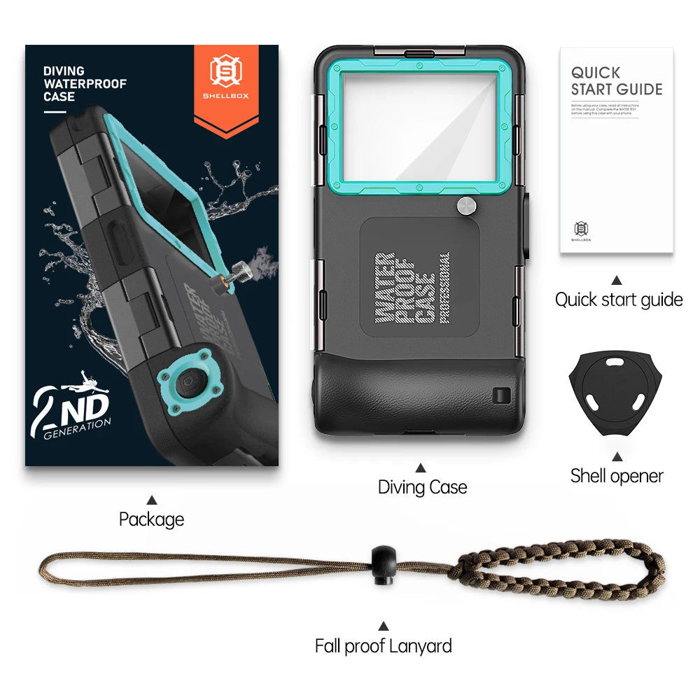 Universal Waterproof Phone Case for Diving and Underwater Photography