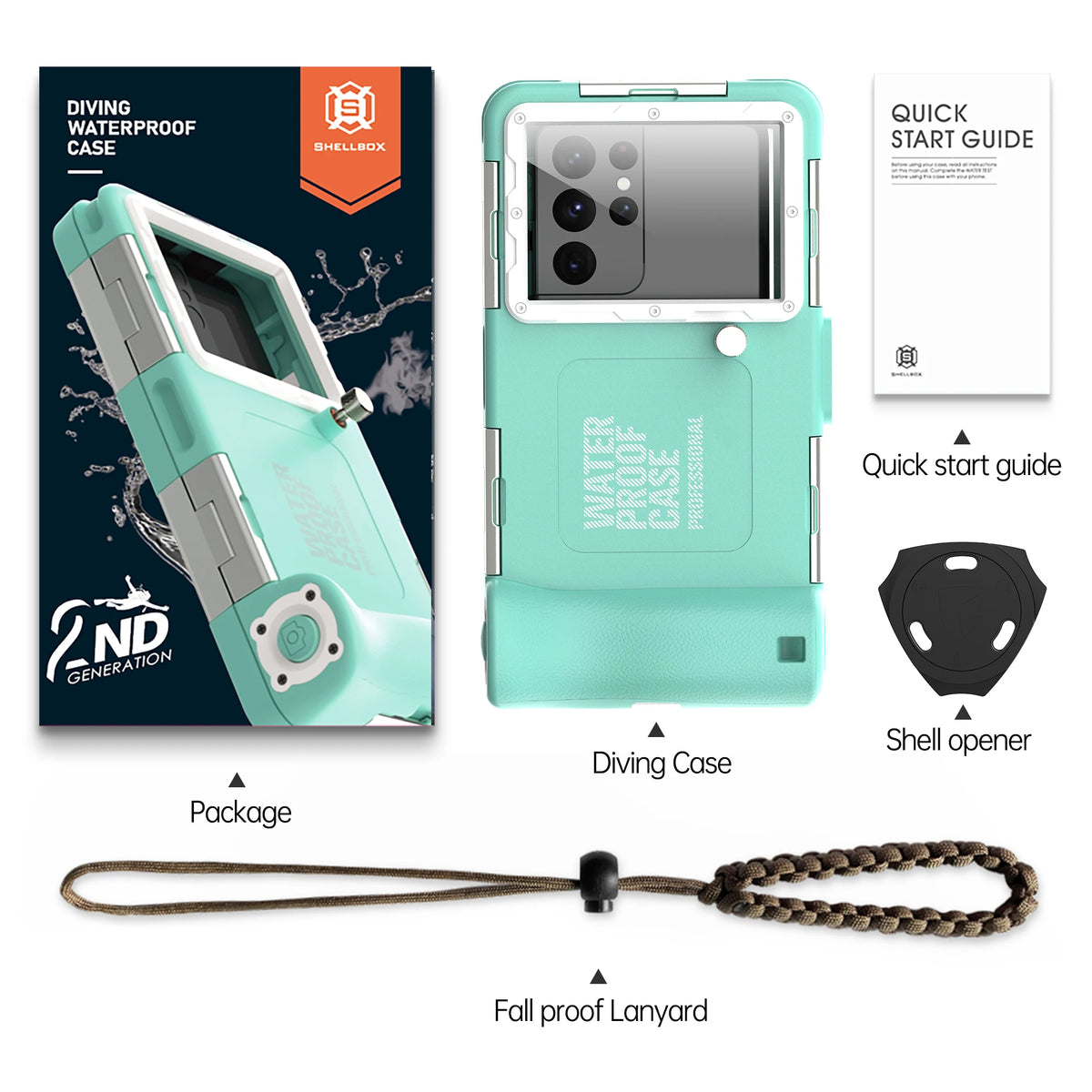 Universal Waterproof Phone Case for Diving and Underwater Photography