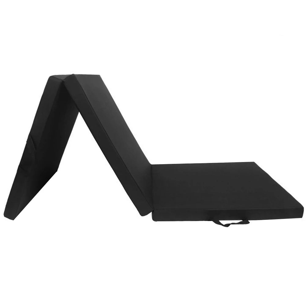 Tri Fold Folding Exercise Mat Non-Slip Foldable Yoga Mat Aerobic Fitness Gym & Gymnastics Balance Mat for Men Women