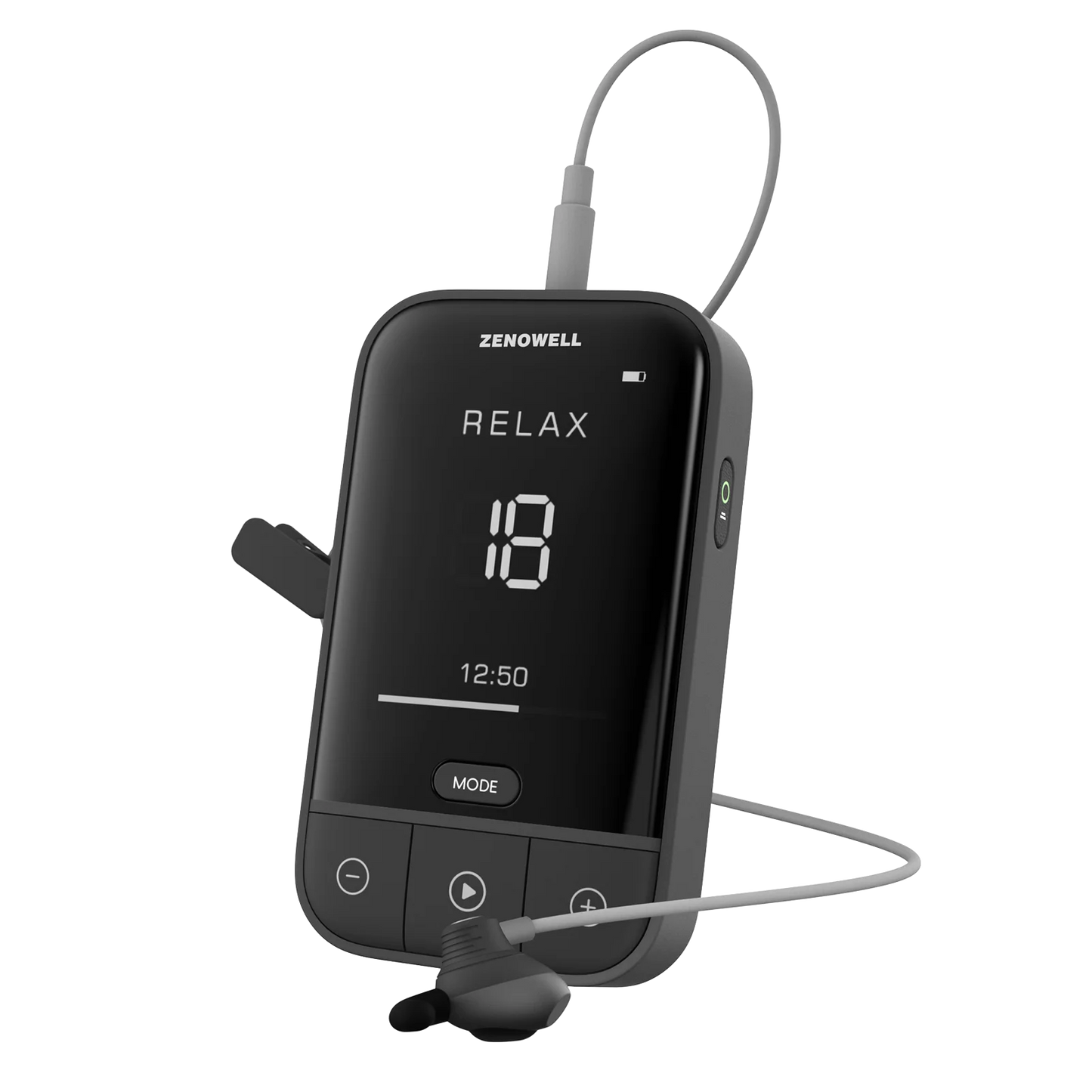ZenoWell Luna/Vita taVNS Ear Vagus Nerve Stimulator, Non-Drug Sleep Support, Anxiety & Stress Relief, Deep Relaxation