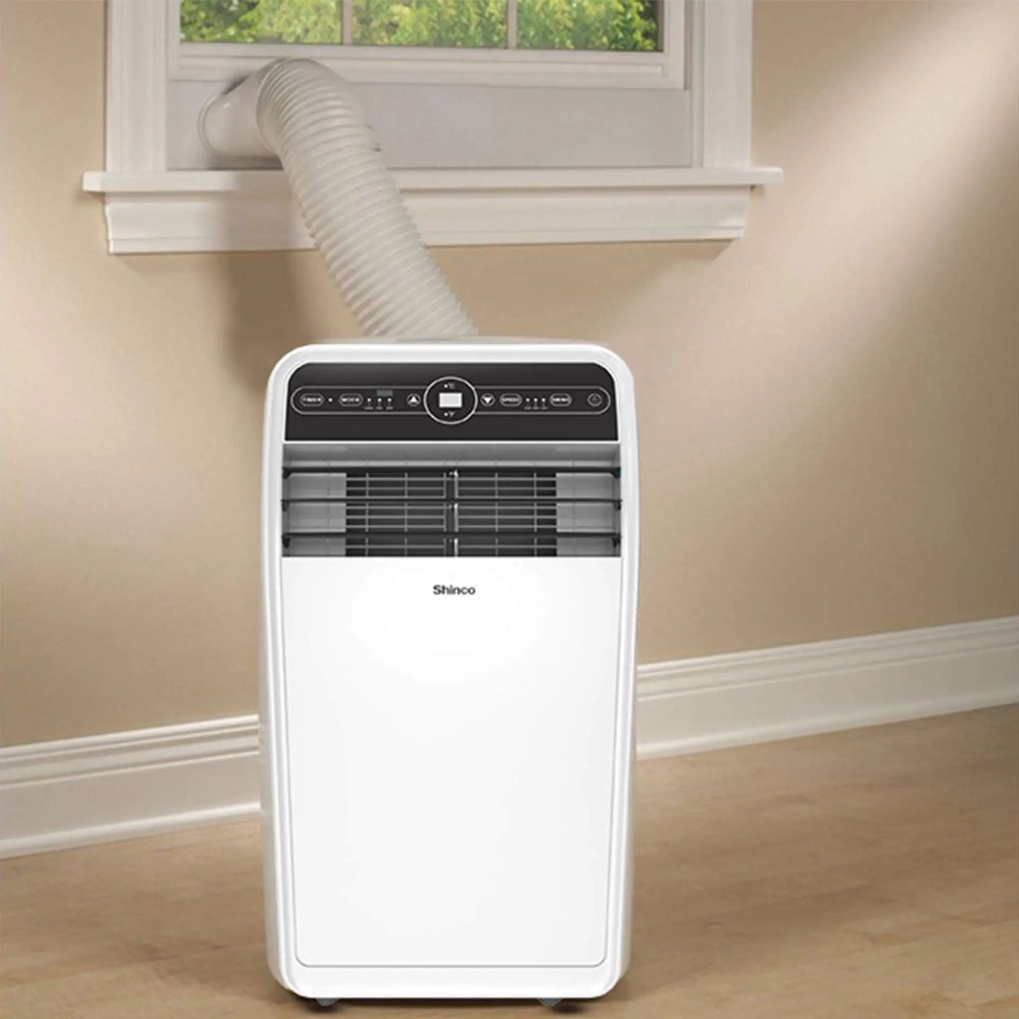 Shinco 12,000 BTU Portable Air Conditioner, Portable AC Unit with Built-in Cool, Dehumidifier&Fan Modes for Room up to 450 sq.ft
