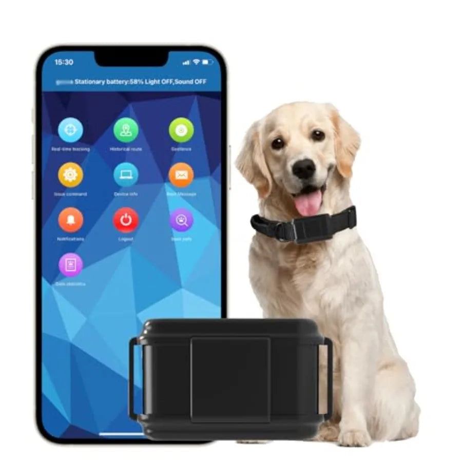 GPS Tracker for Dog with Application Real-time Tracking Collar GPS 4G TK919PRO Anti-Lost GPS Locator Waterproof Dog Tracking De