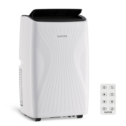 14000 BTU Portable AC Unit For 700 Sq Ft, 3-in-1 Air Conditioner, Fan & Dehumidifier, Remote, Window Kit, LED Panel
