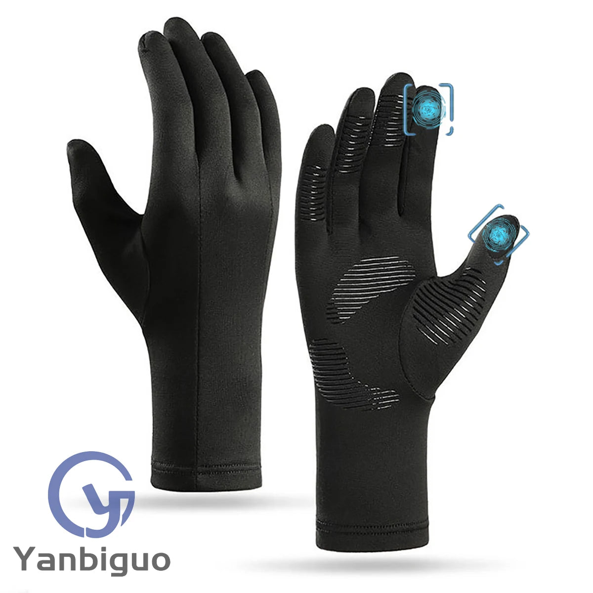 Ski Gloves Liners Thermal Warm Touch Screen Gloves ,Suit for Winter Men &Women Cycling&Running Thin & Lightweight