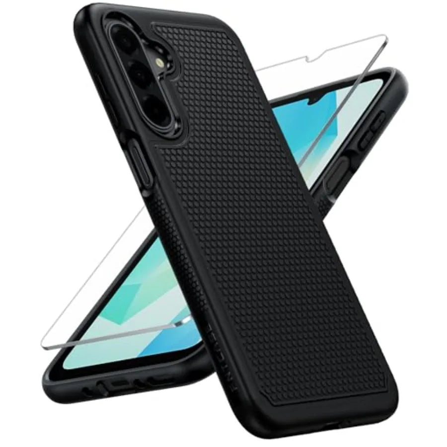 for Galaxy A17/A16 5G Phone Case - Samsung A17 Military Grade Drop Protection, 14ft Drop Tested, Screen Protector Included, Ant
