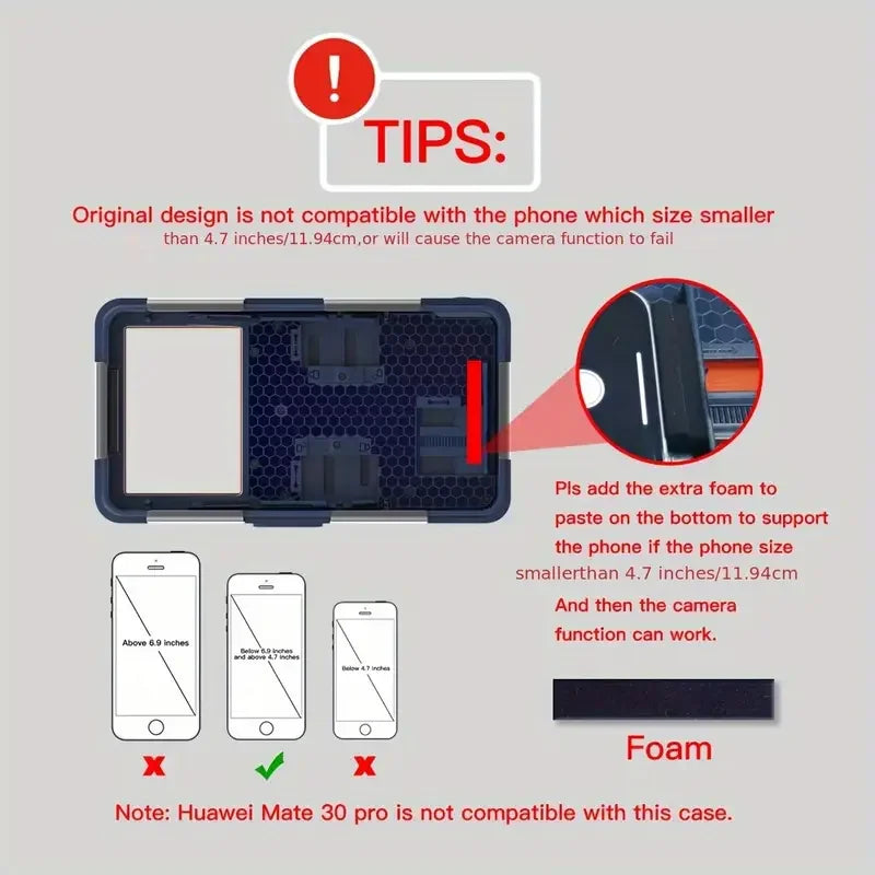 Universal Waterproof Phone Case for Diving and Underwater Photography
