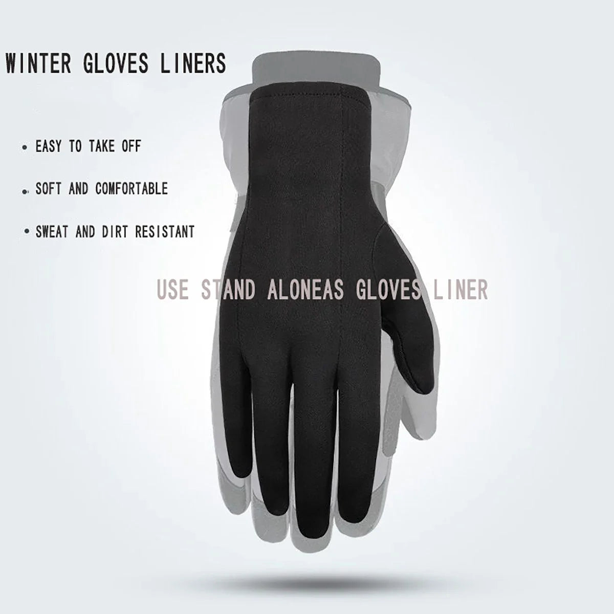 Ski Gloves Liners Thermal Warm Touch Screen Gloves ,Suit for Winter Men &Women Cycling&Running Thin & Lightweight