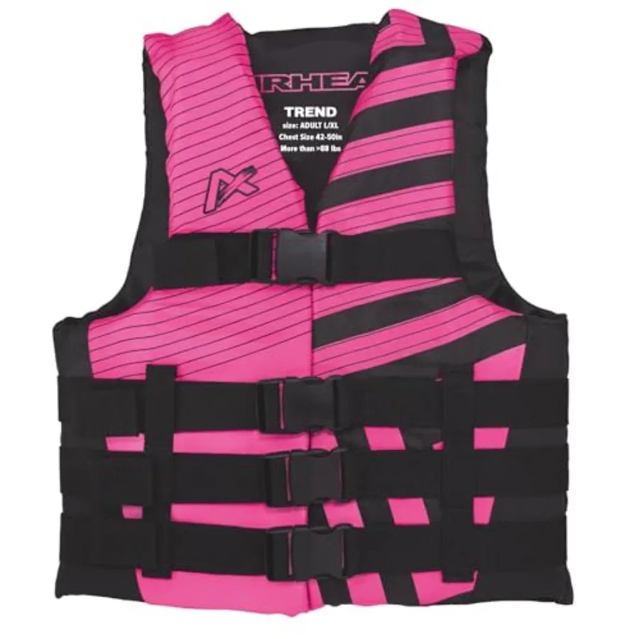 Trend Life Jacket for Adults - USCG Approved Life Vest for Men, Women, Youth Child, Watersports Vest for Boating, Tubing Swimmi
