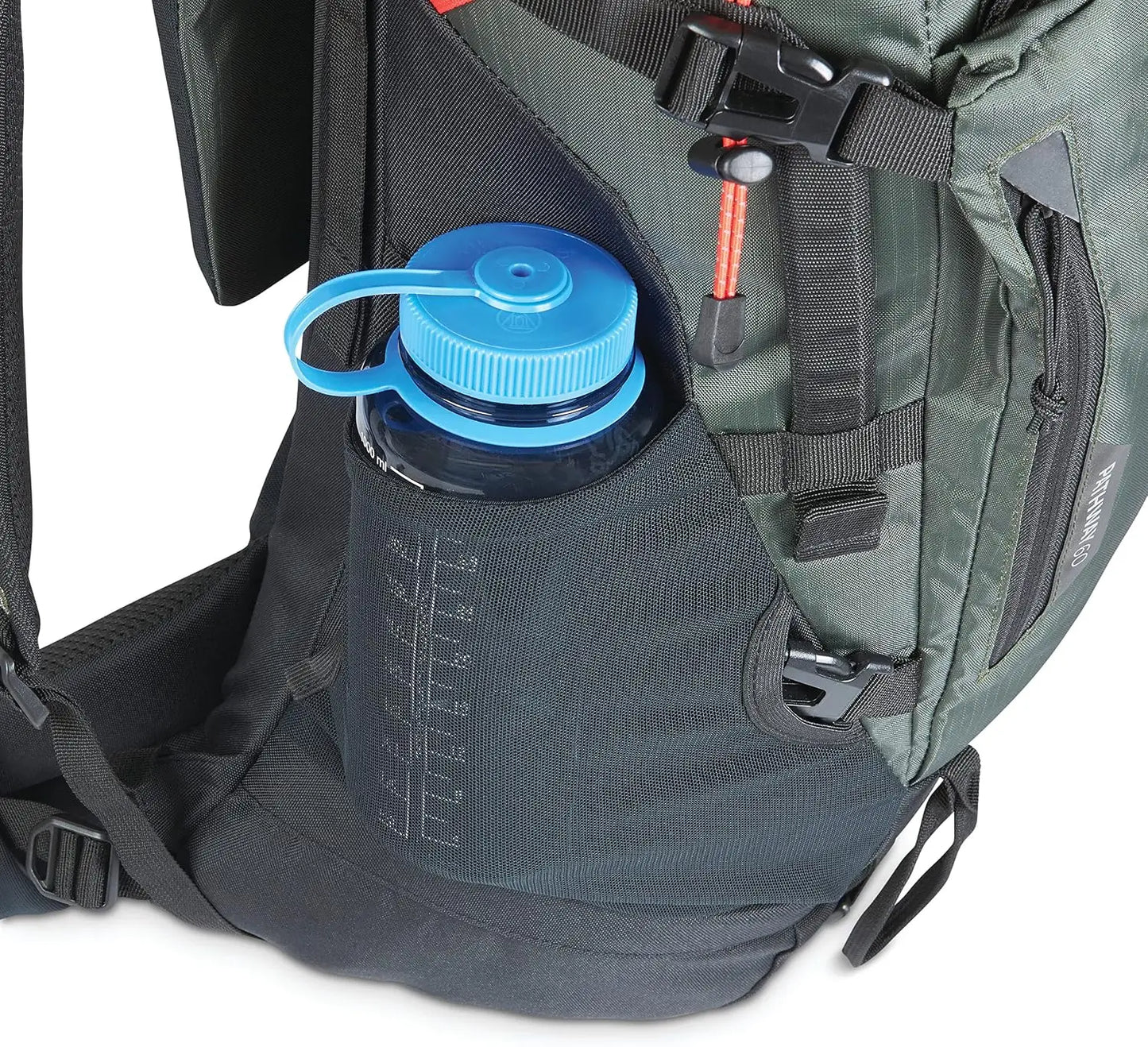 60L Hiking Backpack with Hydration Sleeve, Water Repellent, for Camping & Traveling