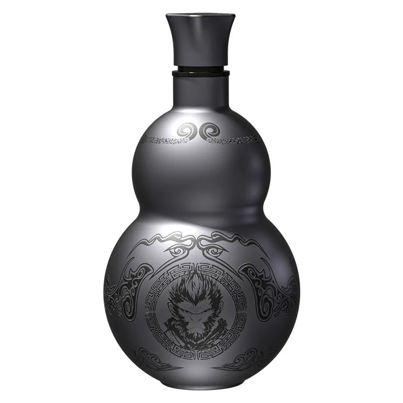 500ml Gourd Water Bottle Stainless Steel Thermal Insulation Cup Leakproof Double-Layer Insulated Cup for Women Men