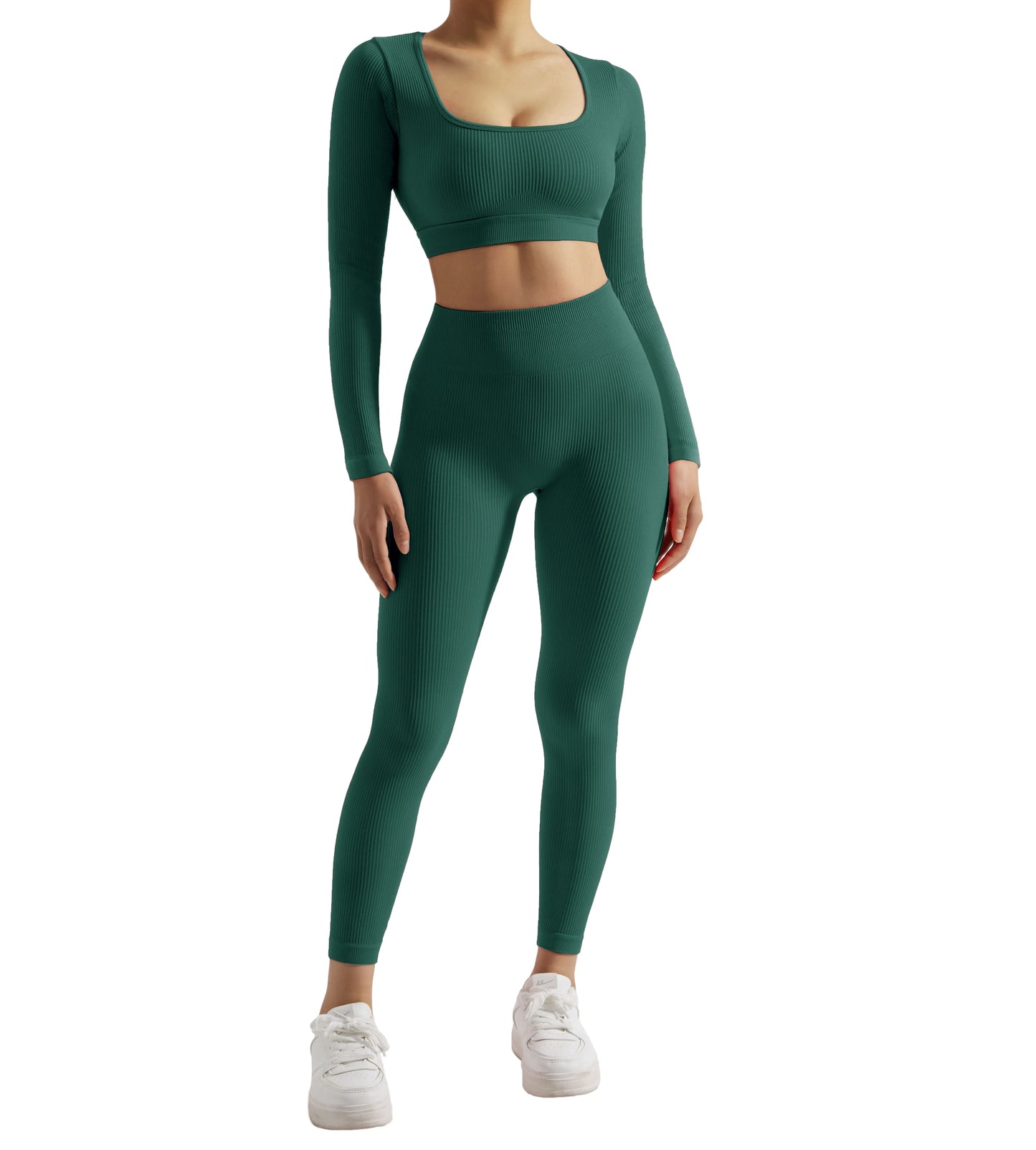 NONECN Women Yoga Set Quick Dry Gym Wear For Workout