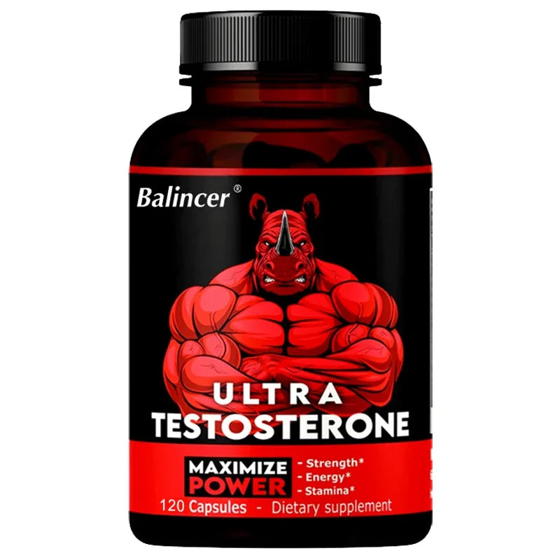 Tribulus Extract Supplement Capsules, Men's Energy Capsules, Support Immune System Health, Boost Muscle, Strength and Energy