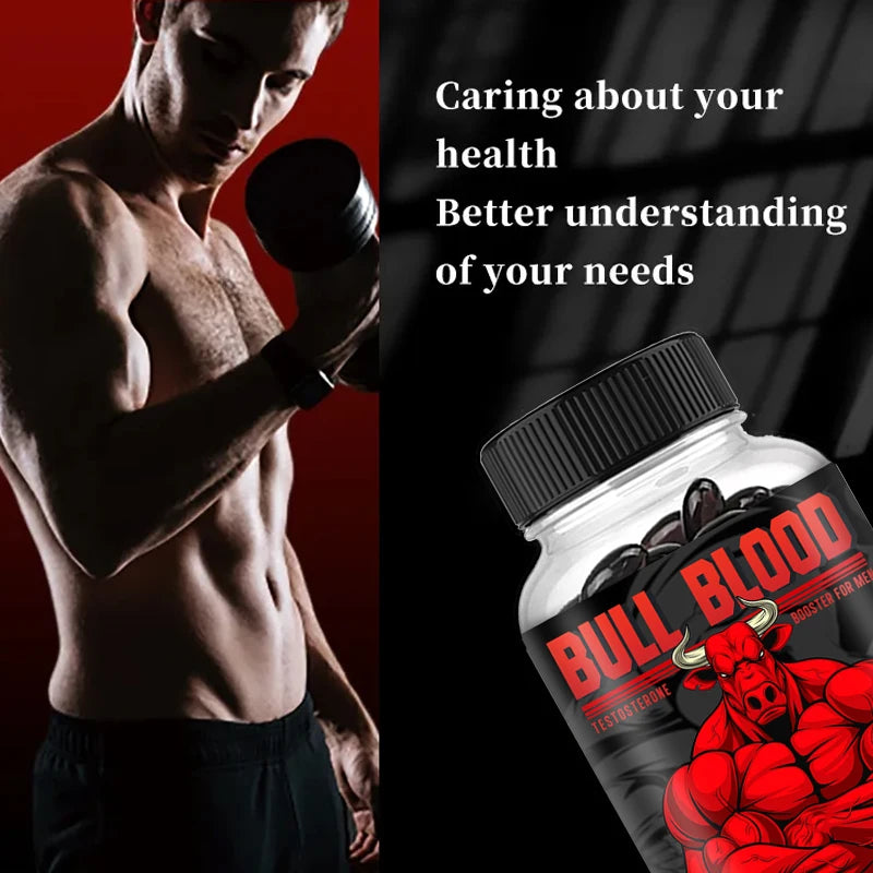 Maca Root, Saw Palmetto, Tribulus Extract, Anti-Fatigue Support, Immune Function, Improved Endurance 120 Capsules